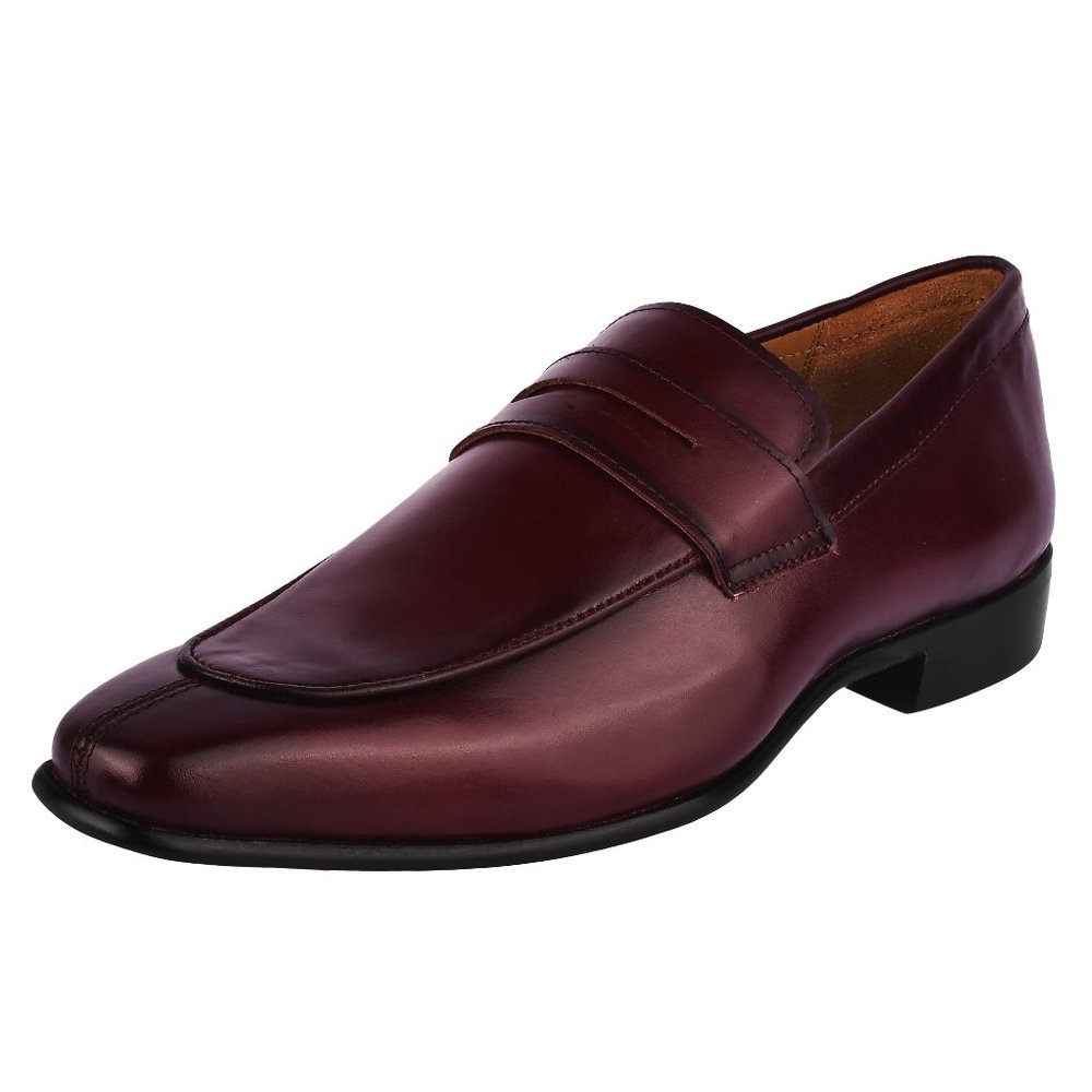 LIBERTYZENO Mens Genuine Leather Loafers and Slip On Shoes